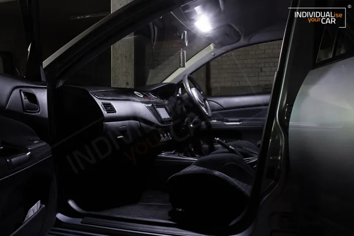 LED Innenraumbeleuchtung SET für Mitsubishi Lancer Evo VIII 8 - Pure-White
